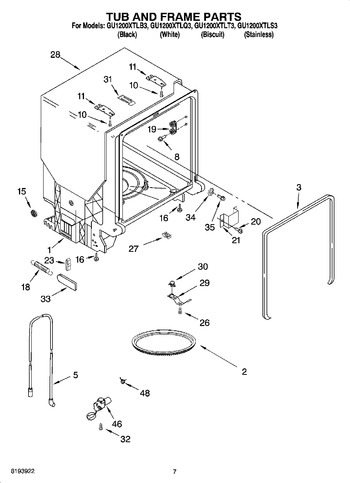 Diagram for GU1200XTLS3