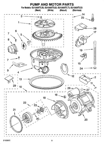 Diagram for GU1200XTLS3