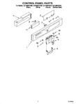 Diagram for 02 - Control Panel Parts