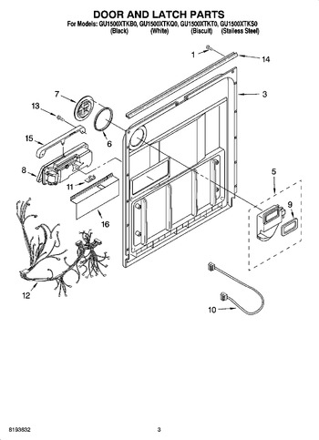 Diagram for GU1500XTKQ0