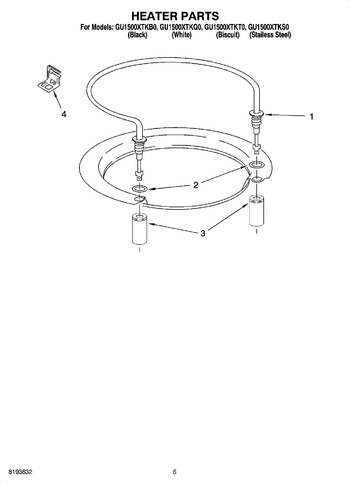 Diagram for GU1500XTKQ0