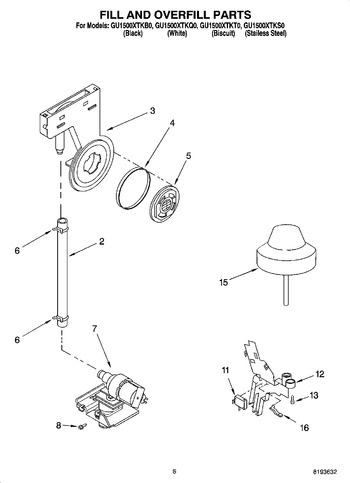 Diagram for GU1500XTKQ0