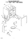 Diagram for 07 - Tub And Frame Parts