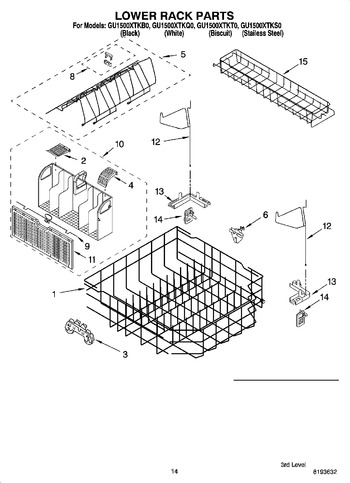 Diagram for GU1500XTKQ0