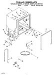 Diagram for 07 - Tub And Frame Parts