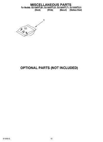 Diagram for GU1500XTLB1