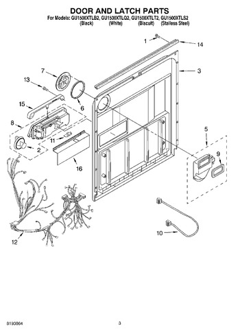 Diagram for GU1500XTLT2