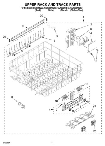 Diagram for GU1500XTLT2