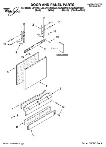 Diagram for GU1500XTLQ3