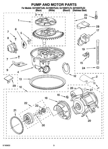 Diagram for GU1500XTLQ3