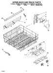 Diagram for 09 - Upper Rack And Track Parts