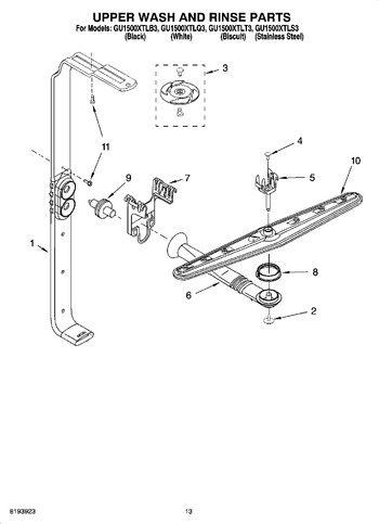 Diagram for GU1500XTLQ3