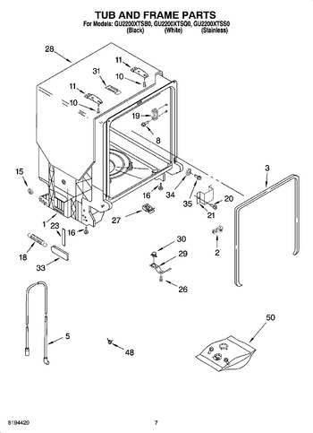 Diagram for GU2200XTSS0