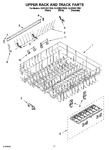 Diagram for 09 - Upper Rack And Track Parts