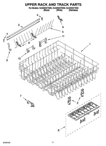 Diagram for GU2200XTSS0