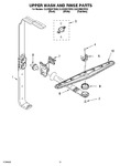 Diagram for 10 - Upper Wash And Rinse Parts