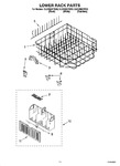 Diagram for 11 - Lower Rack Parts, Optional Parts (not Included)