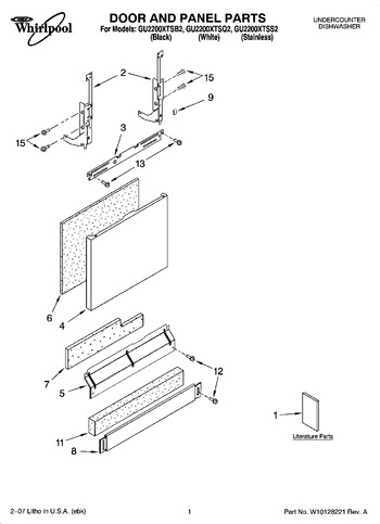 Diagram for GU2200XTSQ2