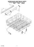 Diagram for 09 - Upper Rack And Track Parts