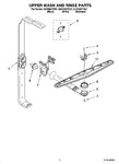 Diagram for 10 - Upper Wash And Rinse Parts