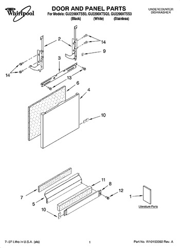 Diagram for GU2200XTSQ3