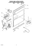 Diagram for 03 - Door And Latch