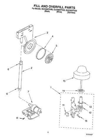 Diagram for GU2300XTKS0