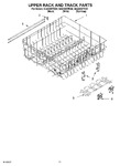 Diagram for 09 - Upper Rack And Track