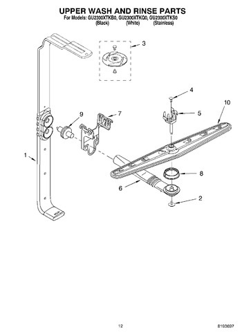 Diagram for GU2300XTKS0