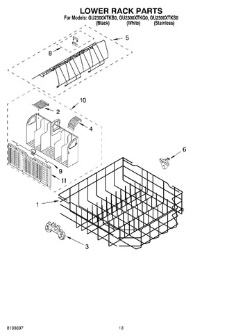 Diagram for GU2300XTKS0