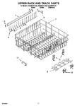 Diagram for 09 - Upper Rack And Track Parts