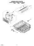 Diagram for 11 - Lower Rack Parts