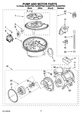 Diagram for GU2300XTSS0