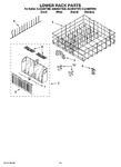 Diagram for 11 - Lower Rack Parts, Optional Parts (not Included)