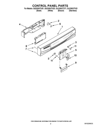 Diagram for GU2300XTVQ1