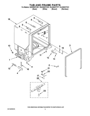 Diagram for GU2300XTVQ1