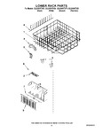 Diagram for 10 - Lower Rack Parts