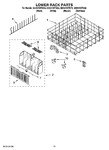 Diagram for 11 - Lower Rack Parts, Optional Parts (not Included)