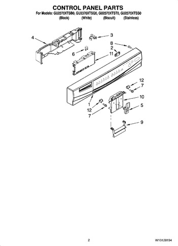 Diagram for GU2370XTST0