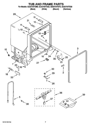 Diagram for GU2370XTST0