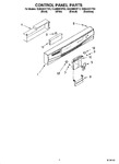 Diagram for 02 - Control Panel Parts