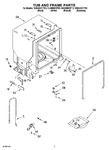 Diagram for 07 - Tub And Frame Parts