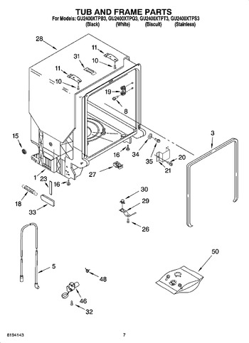 Diagram for GU2400XTPS3