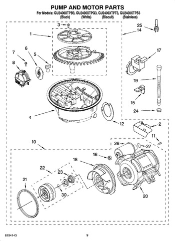 Diagram for GU2400XTPS3