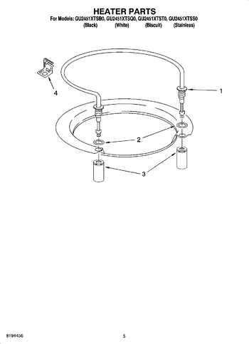 Diagram for GU2451XTSQ0