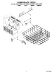 Diagram for 11 - Lower Rack Parts, Optional Parts (not Included)