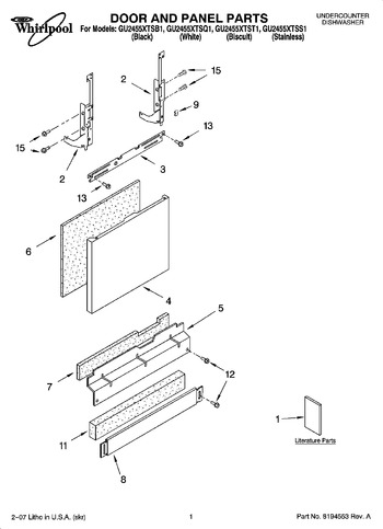 Diagram for GU2455XTSS1