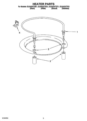 Diagram for GU2455XTSS1