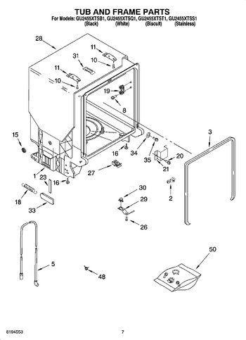 Diagram for GU2455XTSS1