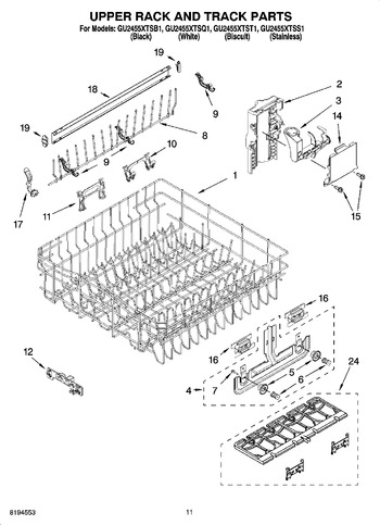 Diagram for GU2455XTSS1